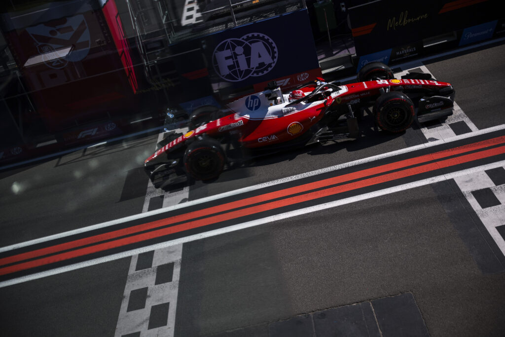 f1 charles leclerc ferrari australia fp2
