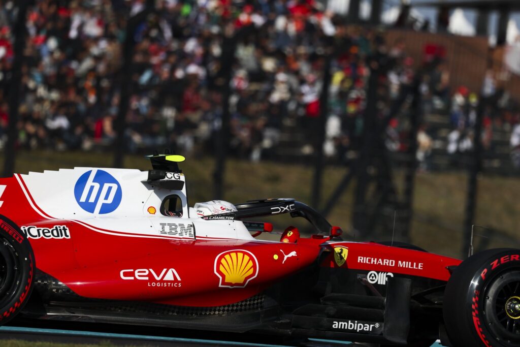 Ferrari, Hamilton: "Siamo ancora lontani dai primi, sulla possibilità di lottare per il podio dico.."