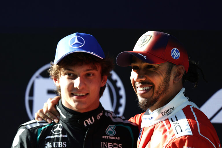 f1 kimi antonelli russell steiner mercedes