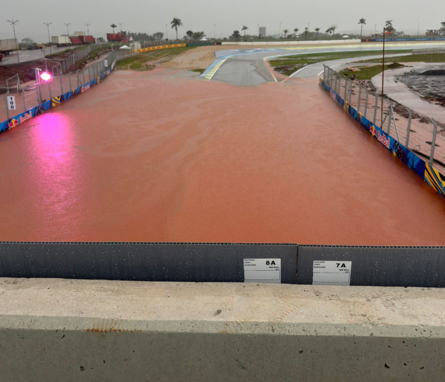 ULTIM'ORA - Allarme MotoGP in Brasile: allagata la pista a 48 ore dal via