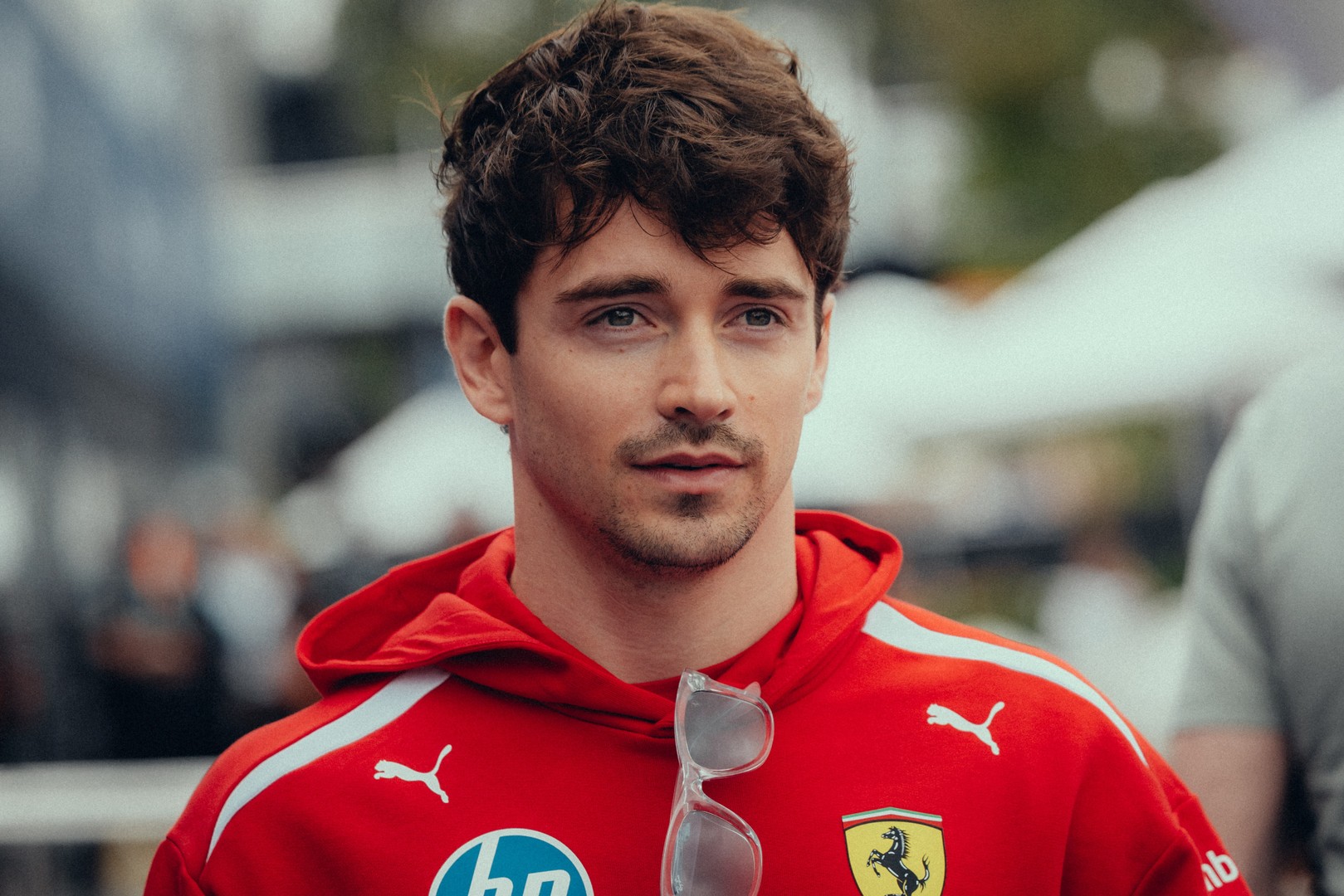 charles leclerc podio australia ferrari f1