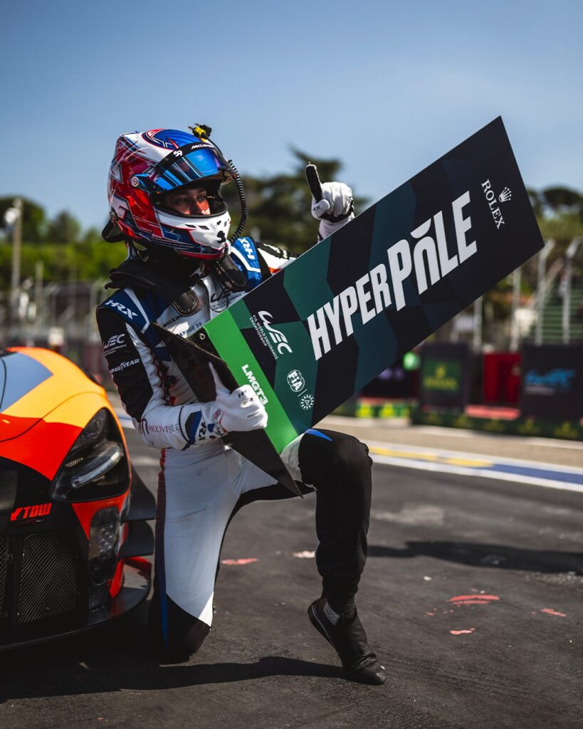 La GRIGLIA di PARTENZA del WEC ad Imola: nell'Hyperpole LMGT3 trionfano Thomas Fleming e McLaren!