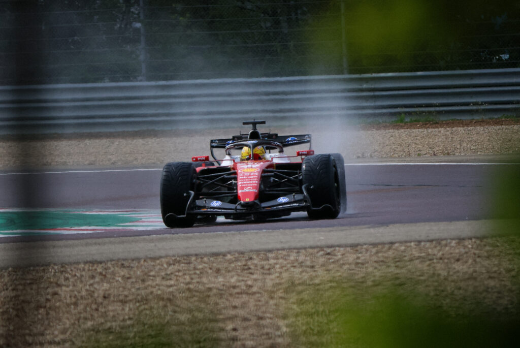 f1 test pirelli ferrari fiorano lewis hamilton