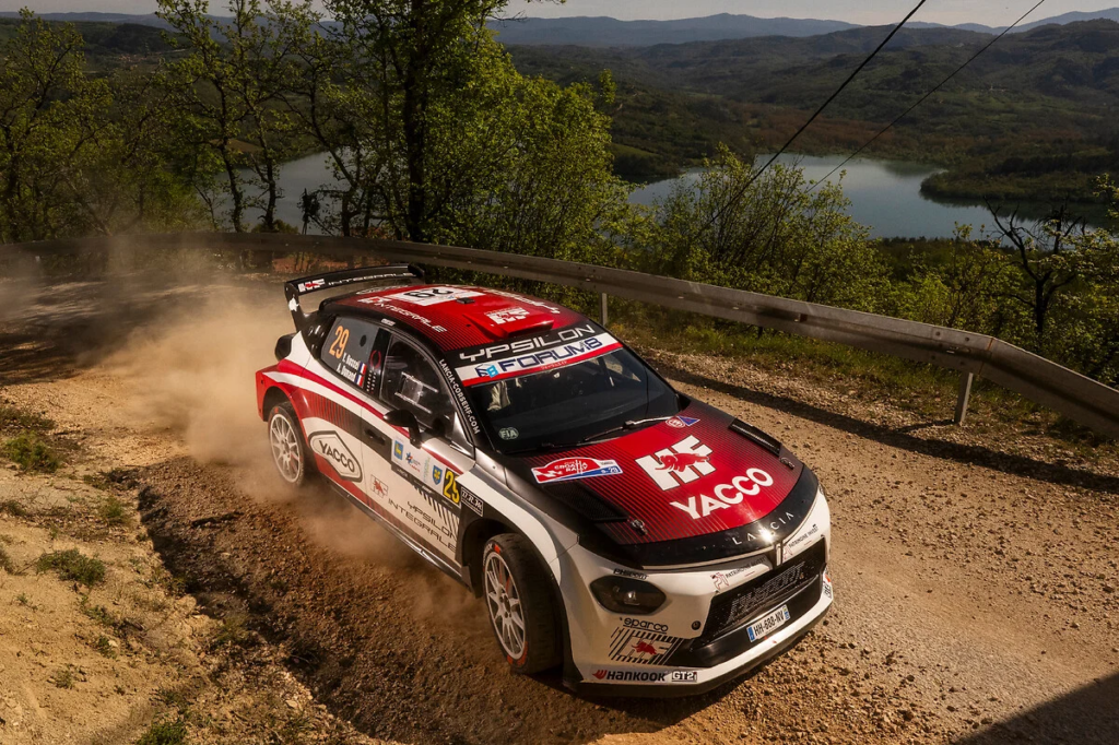 Lancia Ypsilon Returns to Victory: WRC2 Triumph!