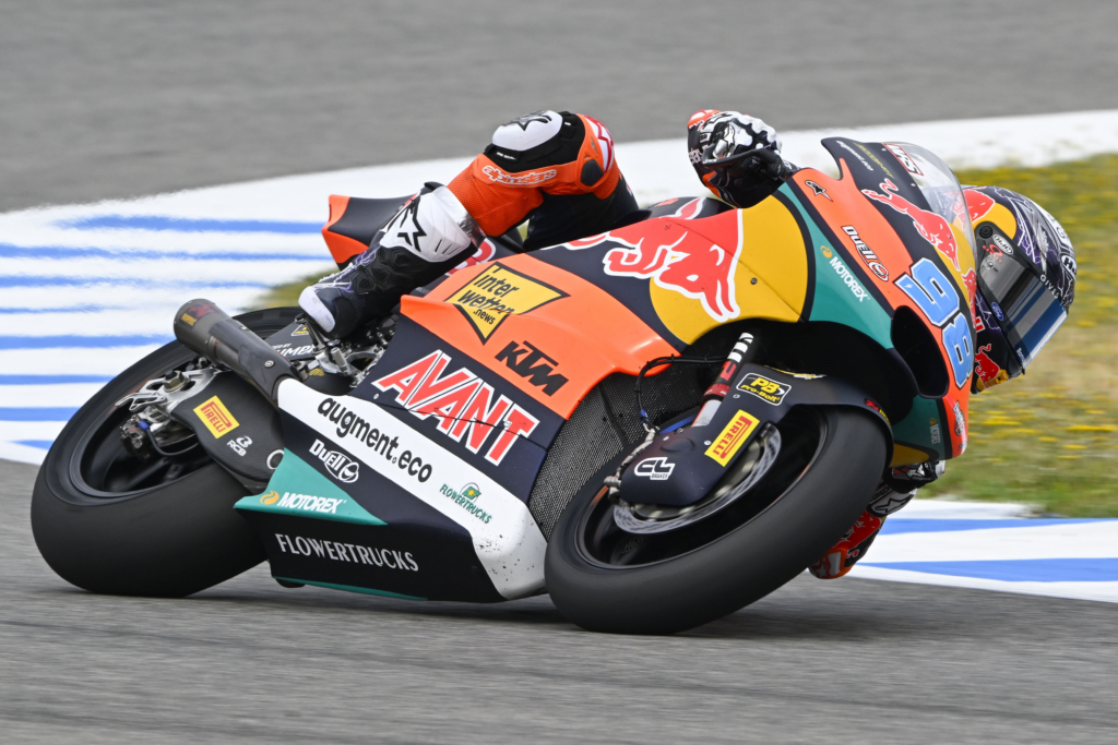 Moto2 a Jerez: trionfa Agius, ma che rimonta di Alonso. Vietti 5°