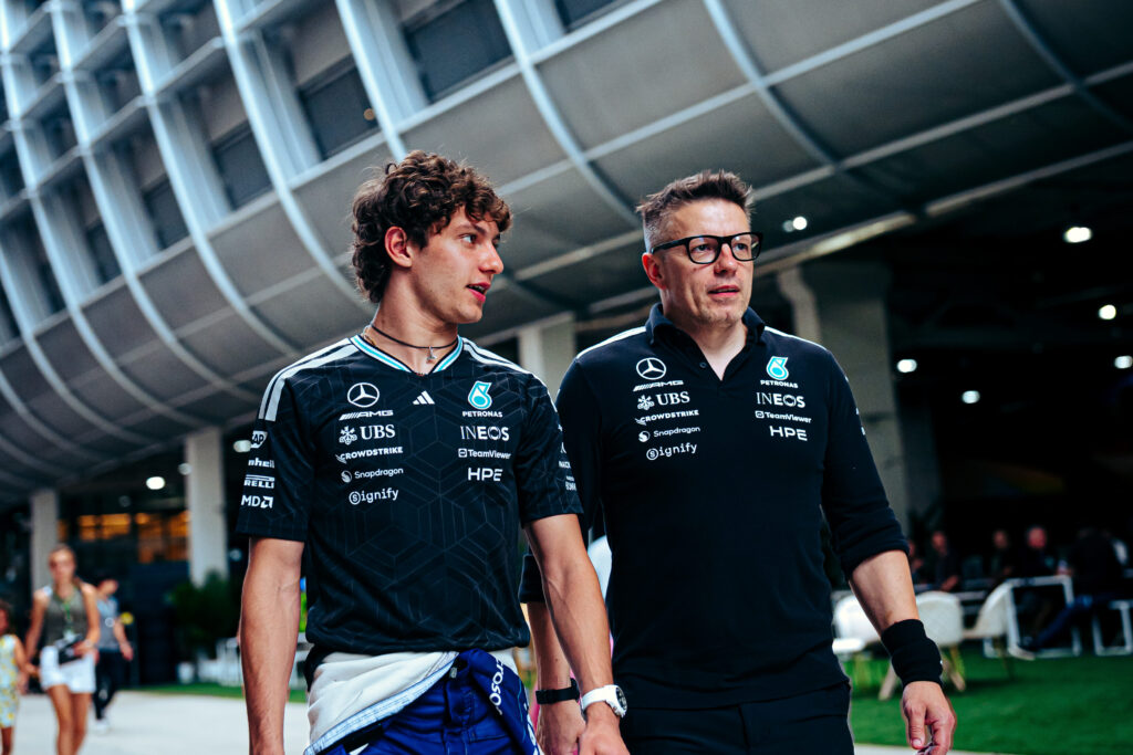 Mercedes, Antonelli: "Una sessione pasticciata ma con le soft ho ritrovato il passo"