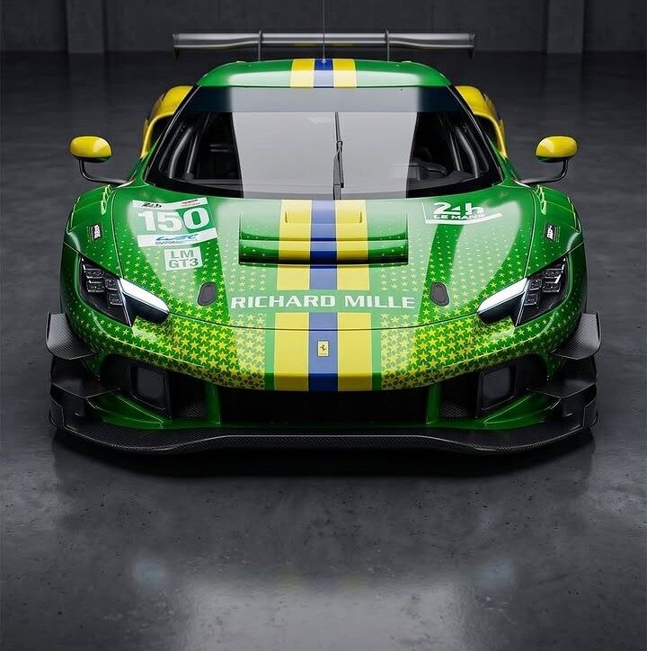 2026 Le Mans 24 Hours: AF Corse unveils Brazilian Samba livery (PHOTOS)