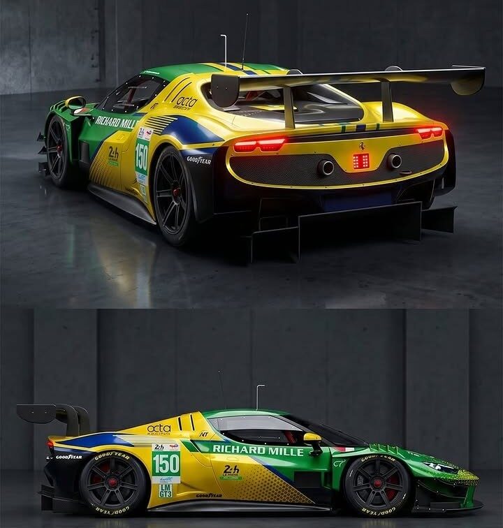 2026 Le Mans 24 Hours: AF Corse unveils Brazilian Samba livery (PHOTOS)