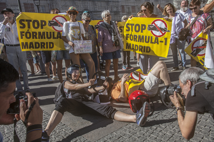 F1 | Continúa el caos en Madring: el Ayuntamiento de Madrid acabará en los tribunales mientras siguen las protestas