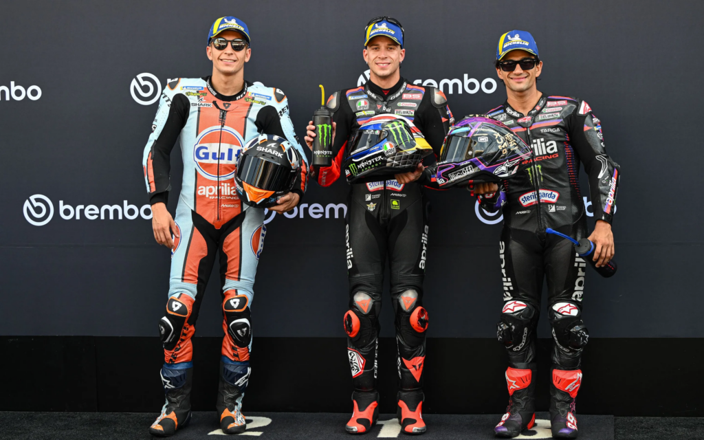 La GRIGLIA di PARTENZA della Sprint MotoGP al Mugello: un italiano dalla pole!